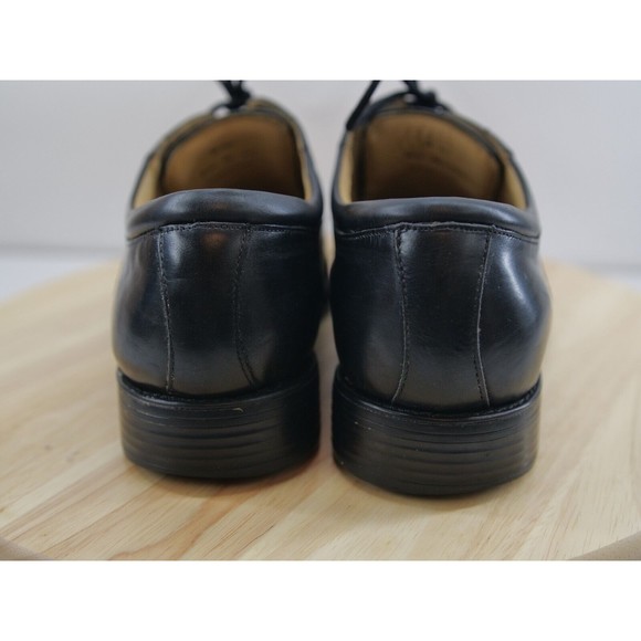 Johnston & Murphy Sheepskin‎ Mens Dress Lace Up Shoes Size 9M Black 20-7427 main image 6